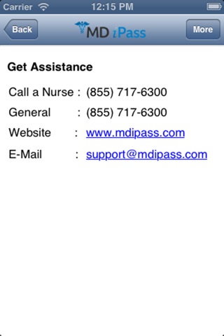 MD iPass screenshot 4