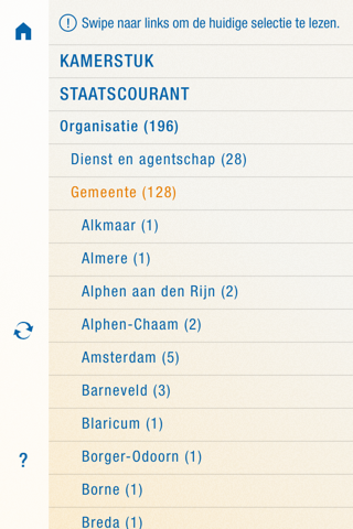 Officiële Bekendmakingen screenshot 3