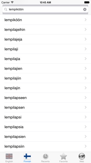 English Finnish best dictionary translator - Englanti Suomi (圖5)-速報App