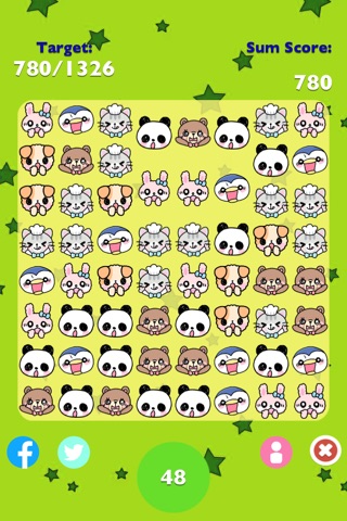KawaiiPuzzle-かわいい動物たちをタッチで爽快パズル！ screenshot 3