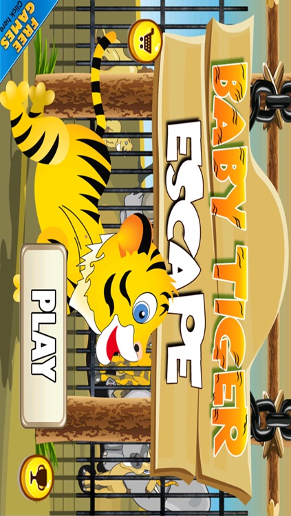 Baby Tiger Escape HD - Best Animal Run Game