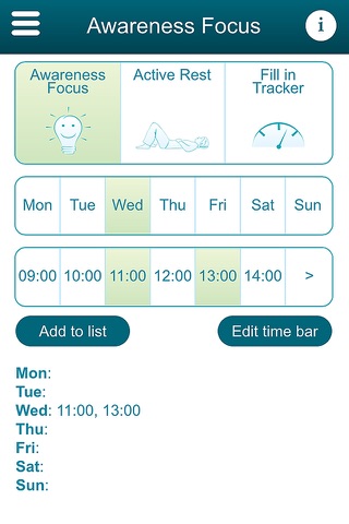 Awareness in Activity screenshot 2