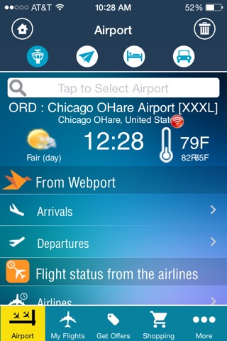 Chicago O'Hare Airport Pro (ORD/MDW) Flight Tracker Radar screenshot 2