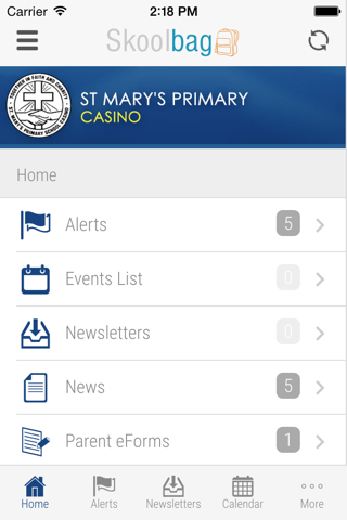 St Mary's Primary School Casino - Skoolbag screenshot 2