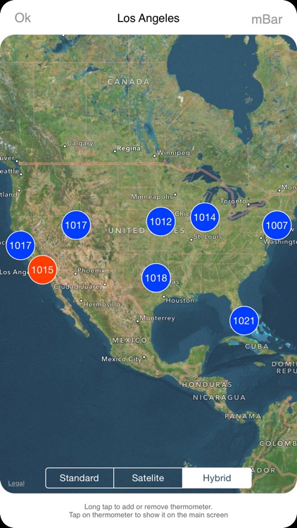 Barometer Deluxe - Pressure on The Map With Charts and Forecast