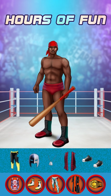 A Top Power Wrestler Heroes Dress Up Game - My Wrestling Legends Edition - No Adverts