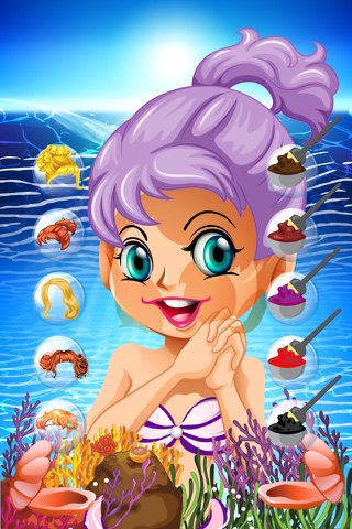 My Mermaid Princess Makeover – Makeup, Dressup & Spa Salon Games for Girls screenshot 2