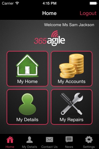 365 Agile Customer App screenshot 2