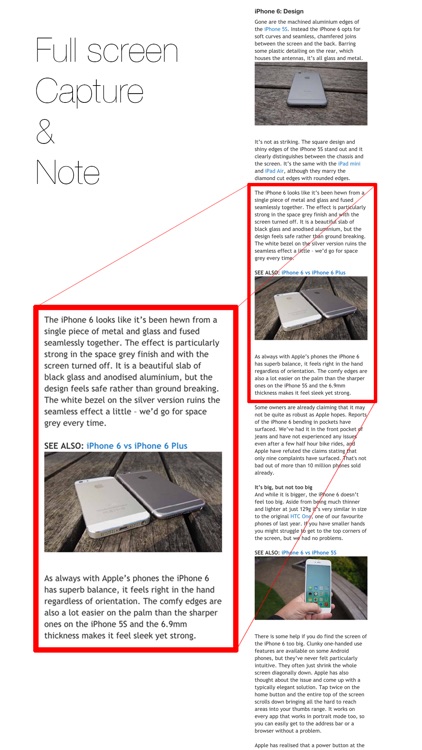 aNote - Screenshot note