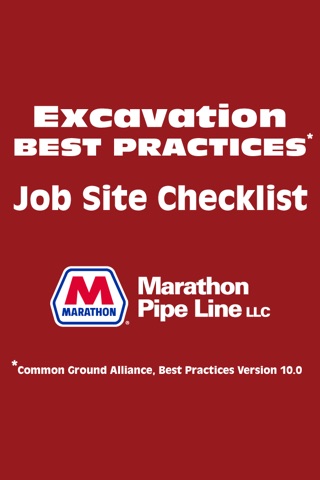 Excavation Best Practices Checklist screenshot 4