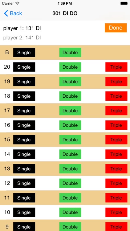 Dart Scoring