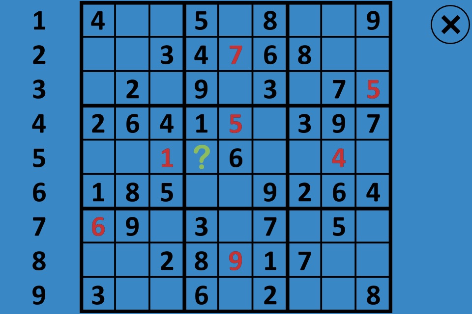 Classic Sudoku Touch screenshot 3