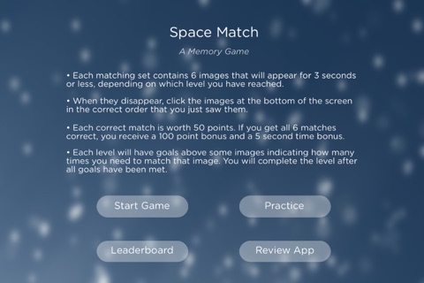 Space Match - Free Memory Game screenshot 3