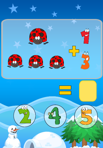 Math and Numbers Education Games for kids : preschool and kindergarten - easy free !! screenshot 4