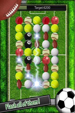 A Match: Baseball, Cricket, Bowling & Golf Balls Pop Game - Kids Center screenshot 3