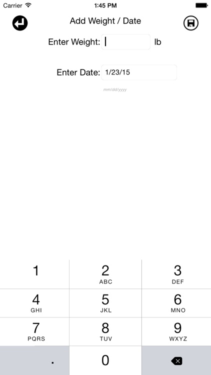 Weight Tracker EZ screenshot-4