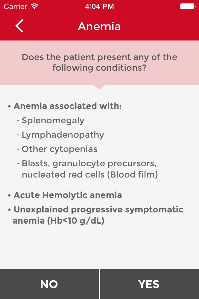 Hematology for GP screenshot 2