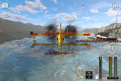 Flight Sim 3D Seaplane screenshot 3