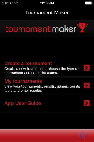 Tournament App screenshot 4