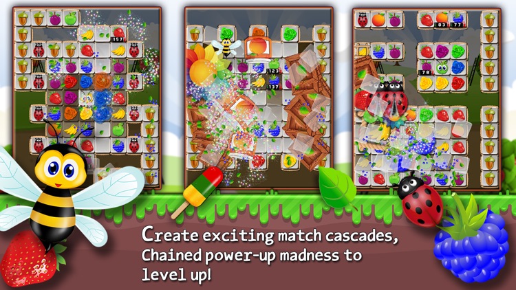 Fruit Drops 3 - Match three puzzle screenshot-4