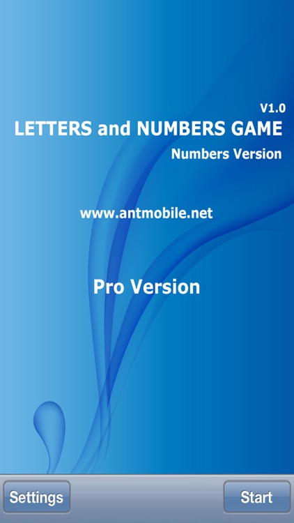 Letters and Numbers Game - Pro Version