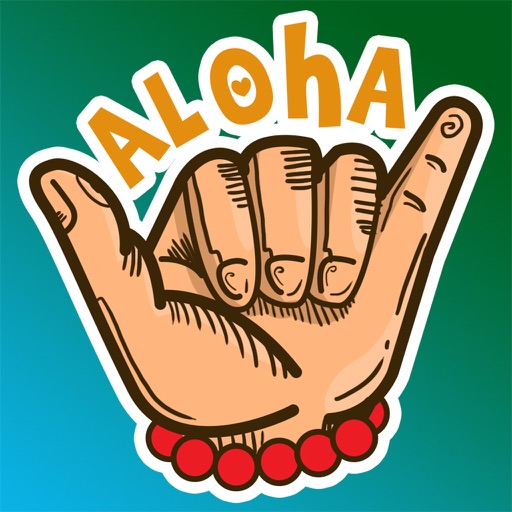 Aloha Emoji Stickers