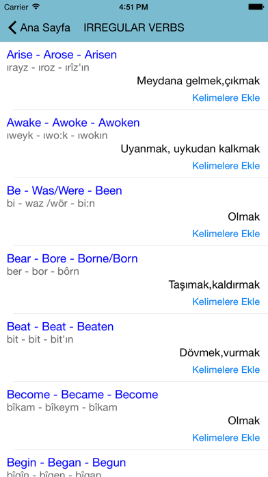 How to cancel & delete ingilizce Kelime Ezber from iphone & ipad 2
