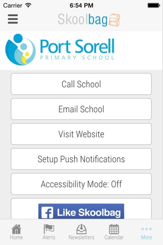 Port Sorell Primary School - Skoolbag screenshot 4