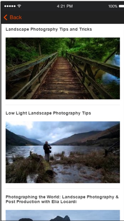 Photography Tutorials - Be a Better Photographer screenshot-4