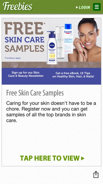 Freebies - Free Samples, Giveaways, Bargains, Discounts, Offers and Coupons! screenshot-0