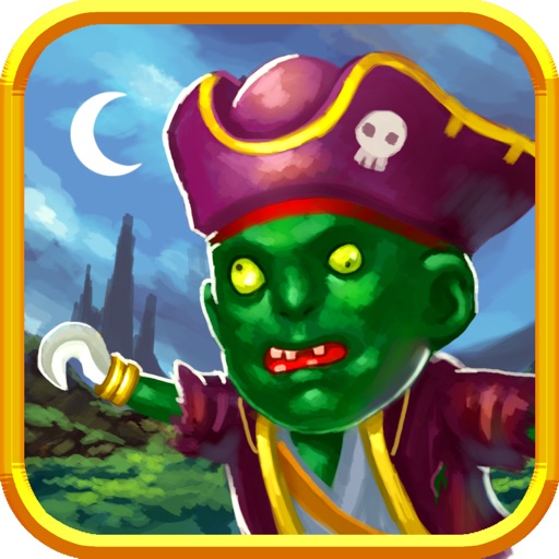 Amazing Pirate Zombies Jump Free - The Hunt For Brain Feast icon