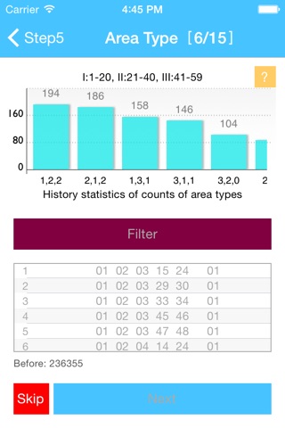 ShrinK for Power Ball -- scientific lottery shrink (filter) app screenshot 4