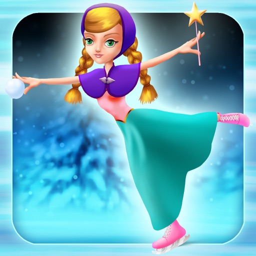 My Ice Skating Snow Princesses Dress Up Game - Free App