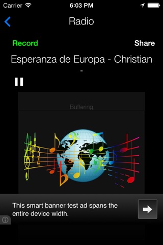 Chile Radio News Music Recorder screenshot 2