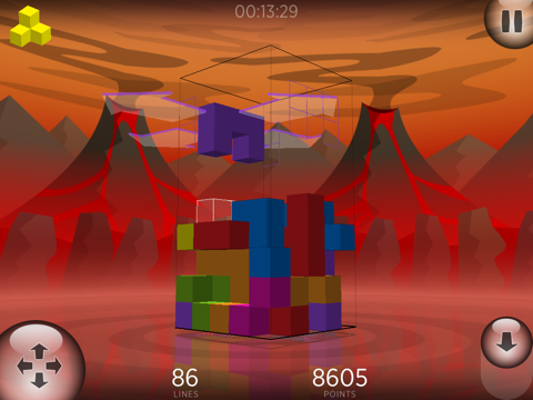 Скачать игру Fragmental 3D - Build Lines with Falling Blocks!