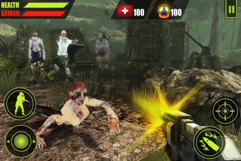 Forest Zombie Hunting 3D screenshot 2