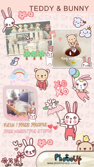 RibbonCamera  by PhotoUp - Cute Stamps Frame Filter photo de(圖2)-速報App