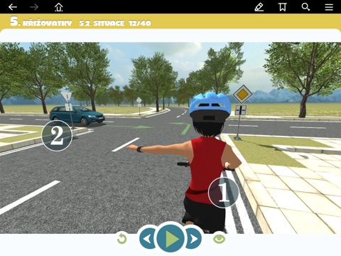 Dopravní výchova interaktivně screenshot 4