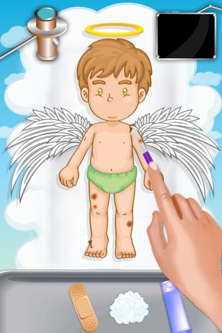 Kids X-ray Doctor – Treat crazy little patients in this bone surgery game for kids and give medical care. screenshot 2