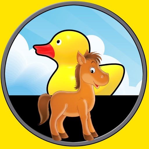 horses carnival shooting for kids - free game icon