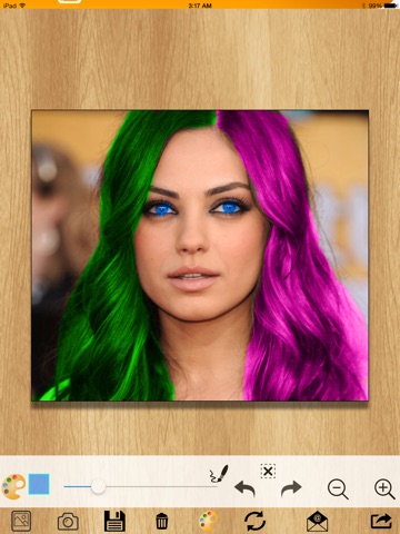 Makeup Face - Color Hair screenshot 3