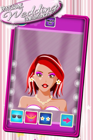 Awesome Wedding Hair Spa Salon - Dress up game for girl screenshot 4