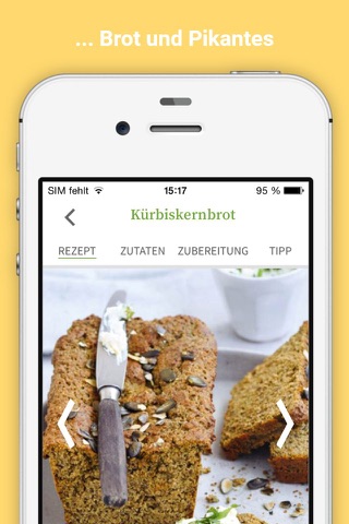 Happy Baking glutenfrei - herzhaft und süß backen ohne Gluten - die besten glutenfreien Back-Rezepte screenshot 3