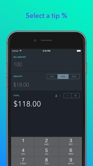 Tipsy - Simple Tip Calculator(圖1)-速報App