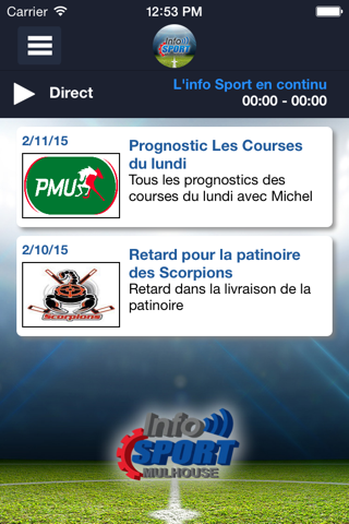 Infosport Mulhouse screenshot 2