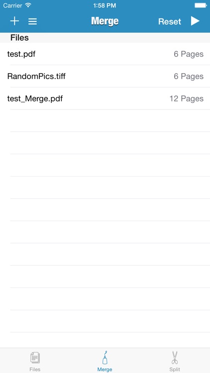PDF - Split & Merge