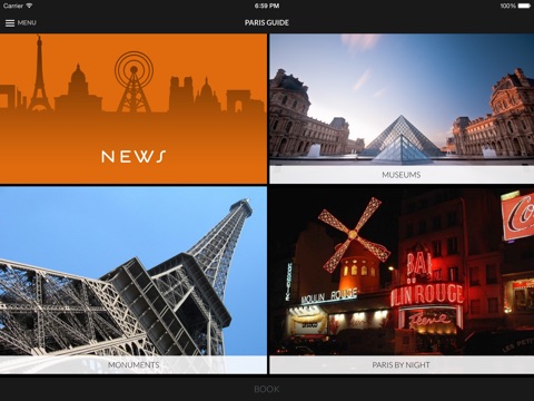 Republique Hotel Paris for iPad screenshot 2