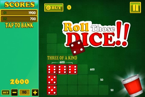 Pro Dice Ten Thousand - Roll Those Lucky Dice - Classic Farkle 10000 Fun! screenshot 2