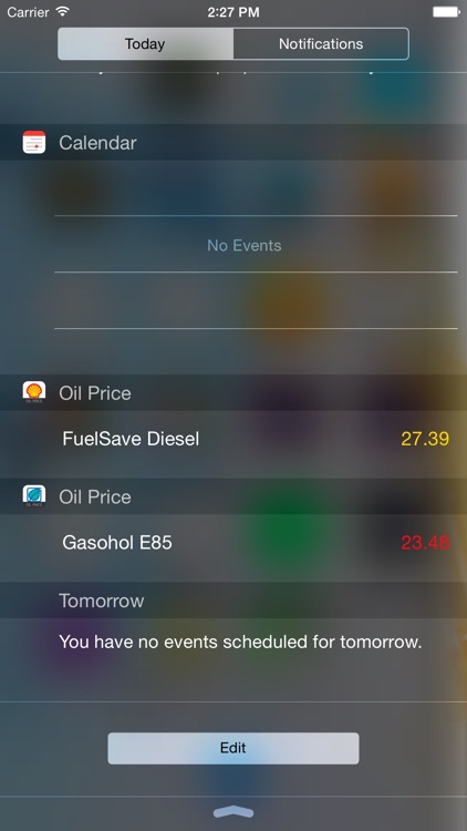 Shell Oil Price + Widget