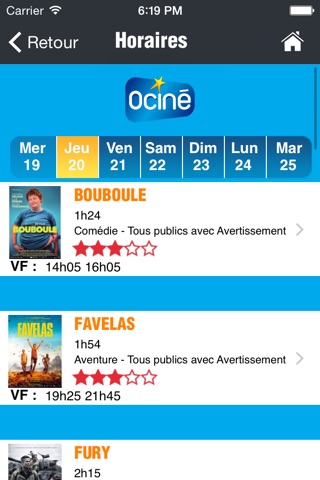 Ociné screenshot 3